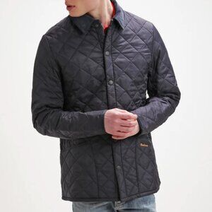 Barbour Men's Liddesdale Quilted Jacket MSRP $ 270 in Navy British Heritage